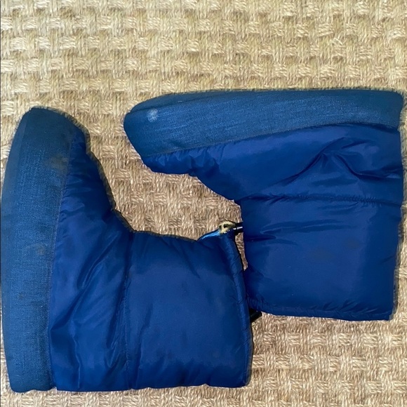 Vintage Parbat High Mountaineering Camp Blue Polar Guard Insulated Boot sz Large - Picture 10 of 11